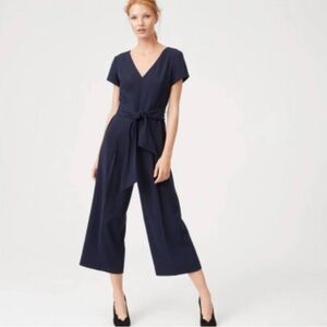 Club Monaco Navy Sannah Jumpsuit Size 6
